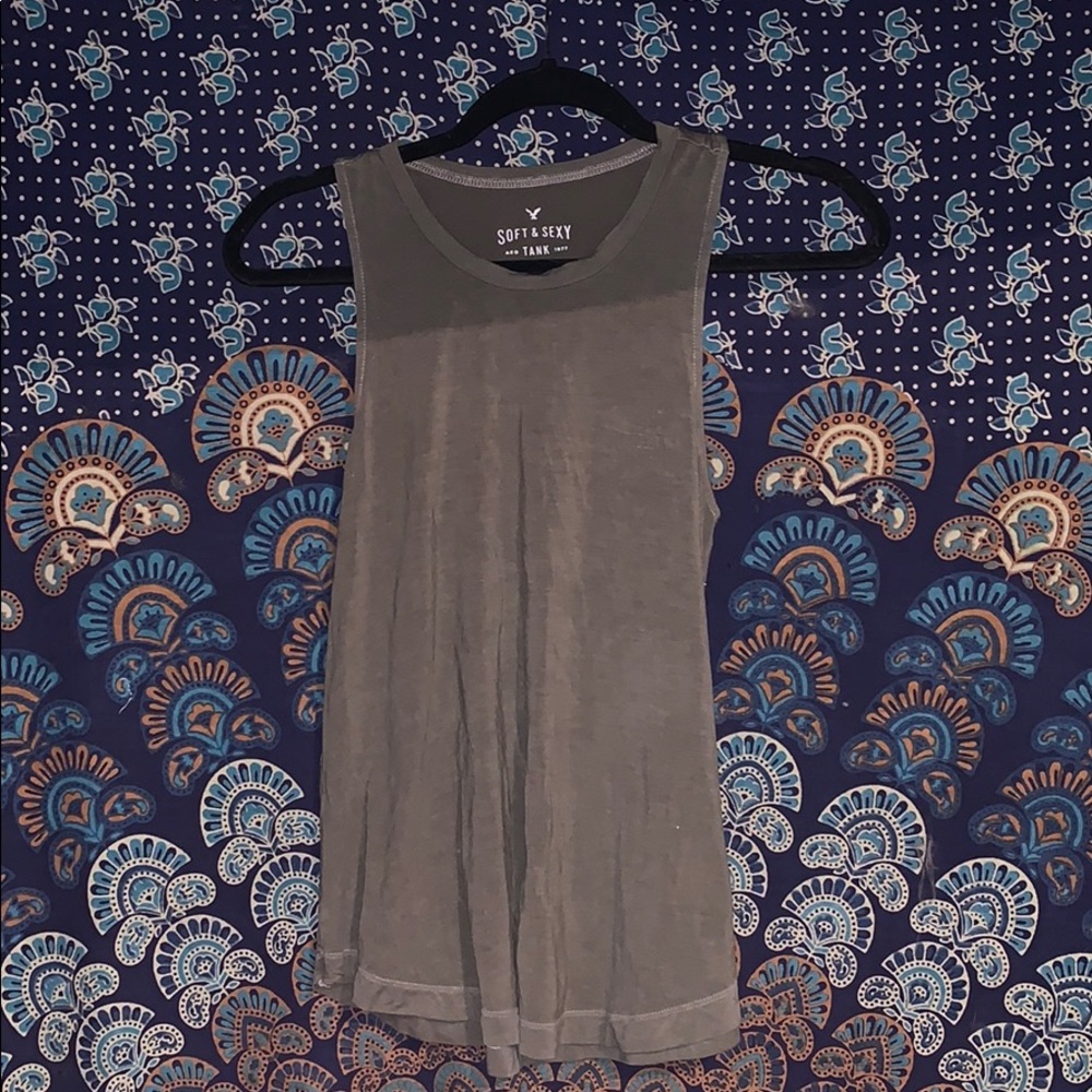 American Eagle Super Soft Flowy Tank Top